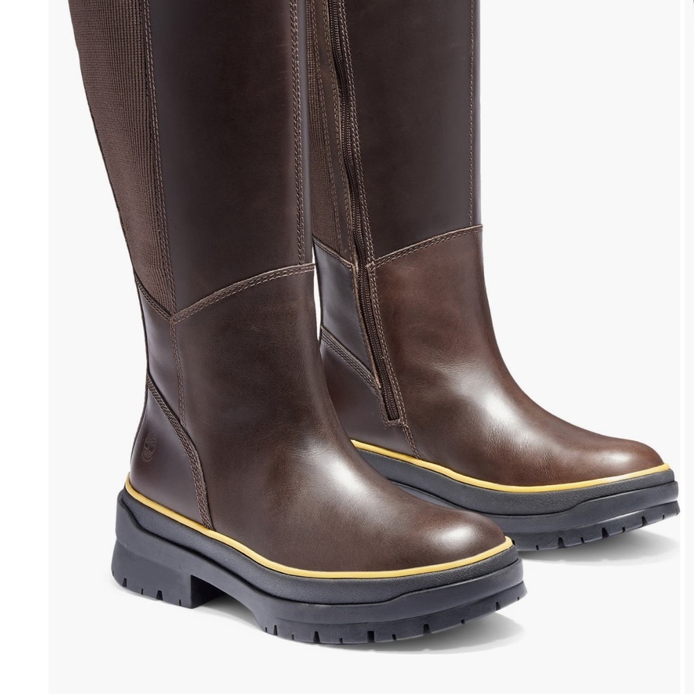 Timberland Women’s Brown Leather Boots 
Brand New W/O box 
Size 9